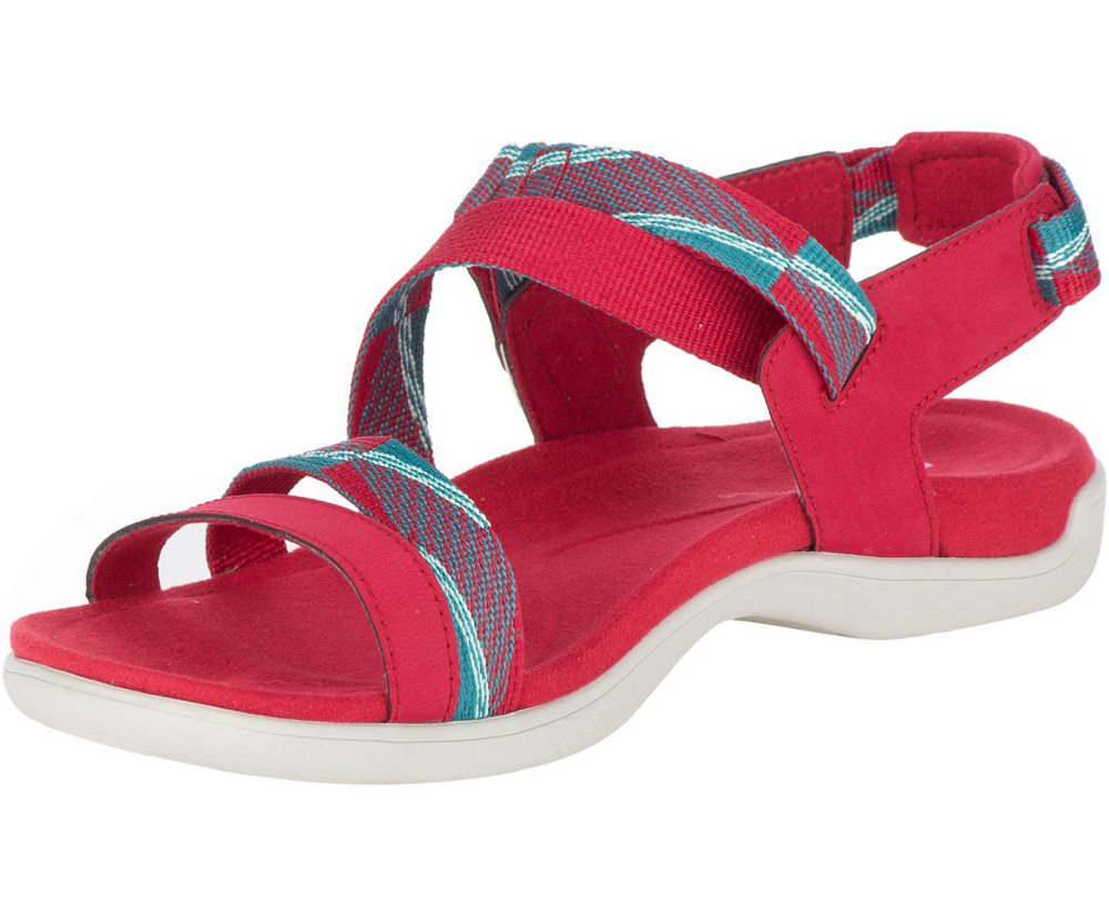 Merrell Sandaler Dame - District Mendi Backstrap - Rød - PLS571942